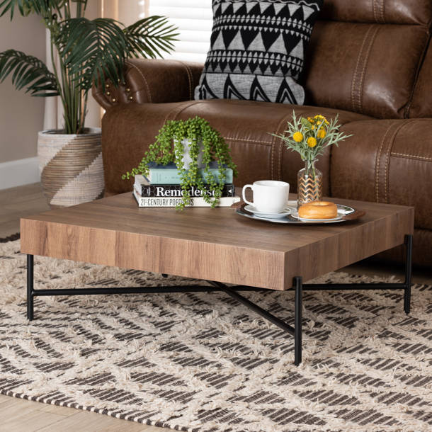 Wrought Studio Vale Square Coffee Table & Reviews - Wayfair Canada